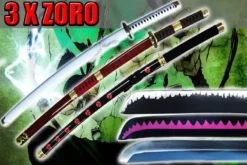 Katana Zoro Lot Les 3 Sabres Zoro