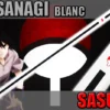 Katana Sasuke Epée Kusanagi Blanc V2 Sabre Dans Naruto -Otakuya Shop 2000000002001 1 400
