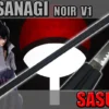 Katana Sasuke Epée Kusanagi Noir V1 Sabre Dans Naruto -Otakuya Shop 2000000002002 1 400