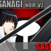 Katana Sasuke Epée Kusanagi Noir V2 Sabre Dans Naruto -Otakuya Shop 2000000002019 1 400
