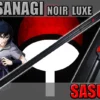 Katana Sasuke Epée Kusanagi Noir Luxe Sabre Dans Naruto -Otakuya Shop 2000000002025 1 400