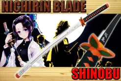 Katana De Shinobu En Bois Dans Demon Slayer