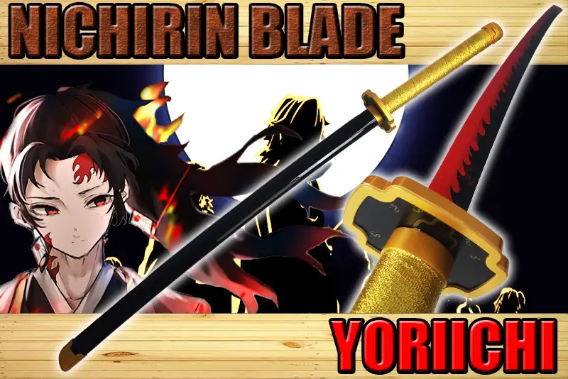 Katana De Yoriichi Tsugikuni En Bois Dans Demon Slayer 3 Katana De Yoriichi Tsugikuni En Bois Dans Demon Slayer