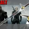 épée D Argent De Geralt De Riv Dans La Serie The Witcher -Otakuya Shop 2000000087003 1 400
