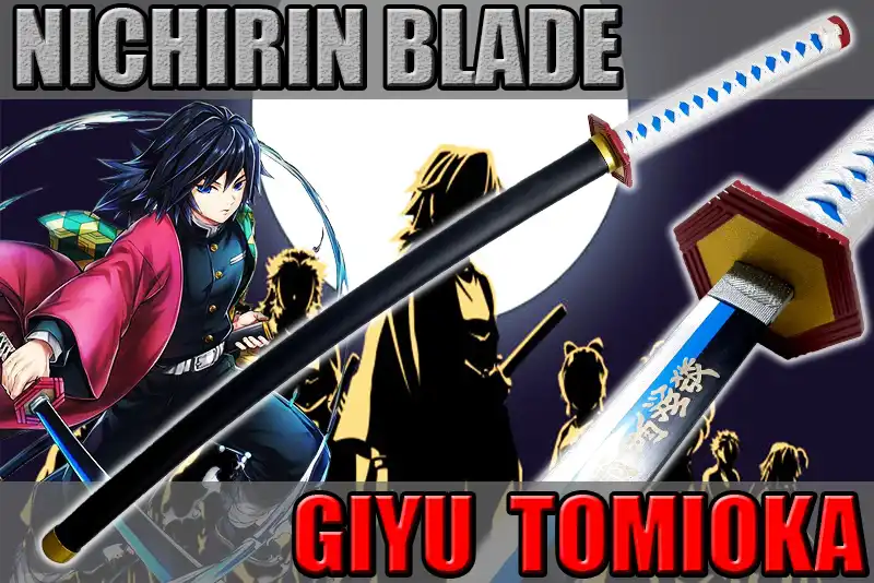 Katana Tomioka Giyu Dans Demon Slayer V2 3 Katana Tomioka Giyu Dans Demon Slayer V2
