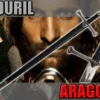 ÉPÉE ARAGORN ANDURIL DANS LE SEIGNEUR DES ANNEAUX -Otakuya Shop 2000000122001 1 400