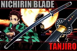 Katana Tanjiro Kamado Dans Demon Slayer Lame Coupante