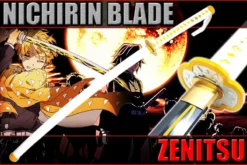 Katana De Agatsuma Zenitsu Dans Demon Slayer Lame Coupante