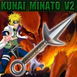 Kunai Minato Yondaime En Metal V2 Or