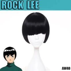 Perruque Naruto Rock Lee / Gai Aw40