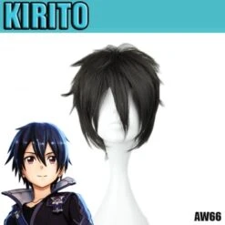 Perruque Sword Art Online Kirito Aw66