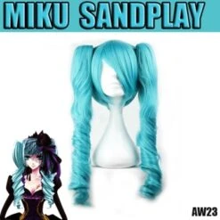 Perruque Vocaloid Miku Sandplay Aw23-aw24