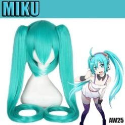 Perruque Vocaloid Miku Aw25
