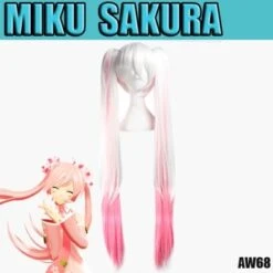 Perruque Vocaloid Miku Sakura Aw68