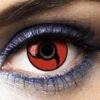 Paire De Lentilles Itachi Uchiwa Mangekyou Sharingan 1 An