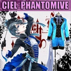 Cosplay Black Butler Ciel Bleu