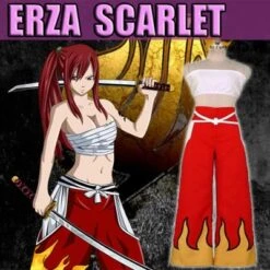 Erza En Armure Hakama