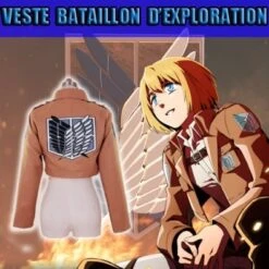 Veste Du Bataillon D'exploration Dans Attaque Des Titans