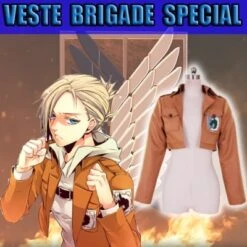 Veste Des Brigades Speciales Dans Attaque Des Titans