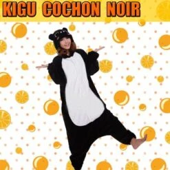 Kigurumi Cochon Noir